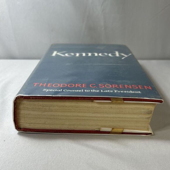 Kennedy by Theodore C. Sorensen 1965 First Edition Hardcover Dust jacket ExLib - Picture 5 of 14